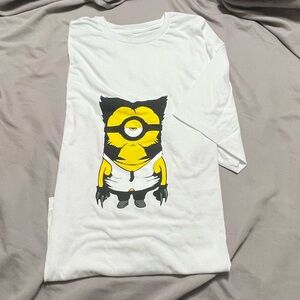 George Short Sleeve Tees in White and Yellow